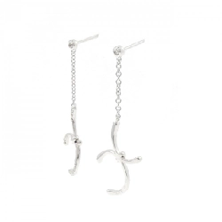 K18WG Bông tai kim cương 0.32CT - Hàng hiệu Chính hãng 870419