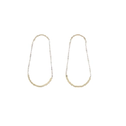 K18YG Bông tai - Hàng hiệu Authentic