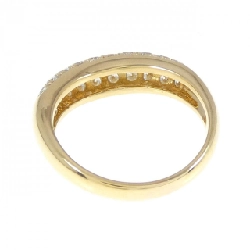 Nhẫn kim cương K18YG 0.74CT 673203