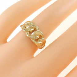 Nhẫn kim cương K18YG 0.02CT 669923