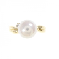 Nhẫn ngọc trai Akoya K18YG 7.9mm - Hàng hiệu Authentic 853204