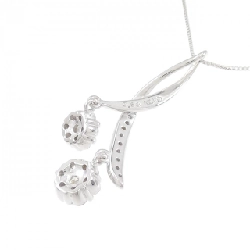 K18WG Hoa Diamond Dây chuyền 0.53CT - Hàng hiệu Chính hãng 860889