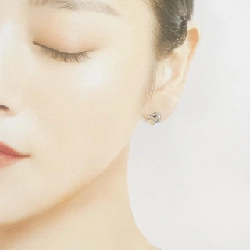 PT900/K18YG Bông tai hình trái tim - Hàng hiệu Authentic 869770