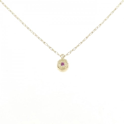 K18YG Dây chuyền Ruby - Hàng hiệu Chính hãng