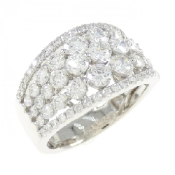 Nhẫn kim cương K18WG 1.19CT