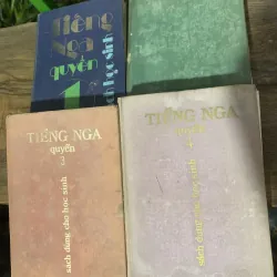 Sách học tiếng Nga, dùng cho học sinh, quyển 1-2-3-4, in tại Nga