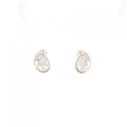 K10PG Bông tai hình khối - Hàng hiệu Authentic