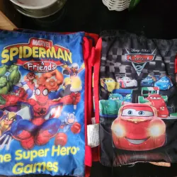 Sách vải combo 2 quyển Cars và Spiderman