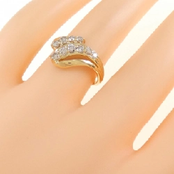 Nhẫn kim cương K18YG 0.50CT 673470