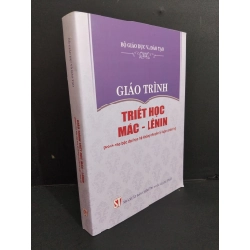 Giáo trình triết học Mác - Lênin (dành cho bậc đại học hệ không chuyên viên chính trị) mới 90% bẩn nhẹ 2023 HCM1511 Oreka Blogmeo