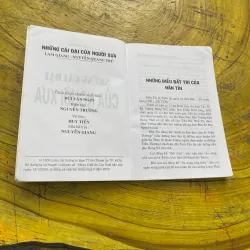 NHỮNG CÁI DẠI CỦA NGƯỜI XƯA- LAM GIANG-NGUYỄN QUANG TRỨ 723094