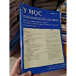 Hội nghị khoa học kỹ thuật đại học y dược TP.HCM lần thứ 27 - 15/01/2010 chuyên đề ngoại khoa phụ bản của tập 14 số 1 2010 HCM0808 TẠP CHÍ, THIẾT KẾ, THỜI TRANG Rebooks.vn