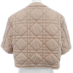 Jacket không cổ Christian Dior マクロカナージュ キルティング 327C31A2827 631885