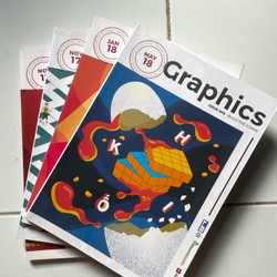 Bộ 4 cuốn Graphics còn mới