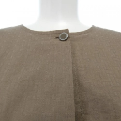 Đầm ngắn Bohemian HERMES bằng vải gạc 5E0570DB 647821