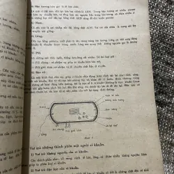 Vì khuẩn học - sách y khổ lớn, 150 trang  1009199