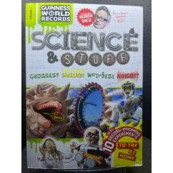 Science and stuff mới 90% sách tranh màu ngoại văn khoa học đời sống Guinness world records HPB1605 SÁCH NGOẠI VĂN