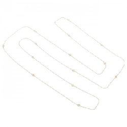 K18YG Dây chuyền kim cương 0.70CT - Hàng hiệu Authentic 849033