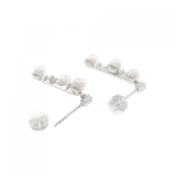 585WG/K14WG Bông tai ngọc trai Akoya - Hàng hiệu Authentic 876117