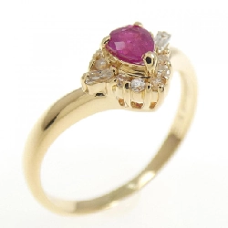 Nhẫn Ruby K18YG 0.20CT - Hàng hiệu Chính hãng