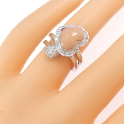 Nhẫn San Hô Hình Trái Tim Ponte Vecchio - Hàng hiệu Chính hãng 837316