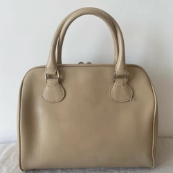 Courrèges leather top handle boston bag 367533