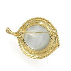 K18YG Mabe Pearl Brooch - Hàng hiệu Authentic 872185