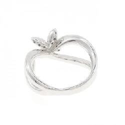 Nhẫn kim cương hoa K18WG 0.16CT 673320