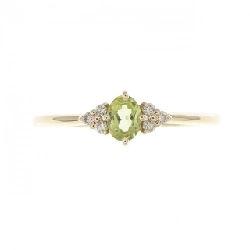 K10YG Peridot Ring - Hàng hiệu Authentic 853064