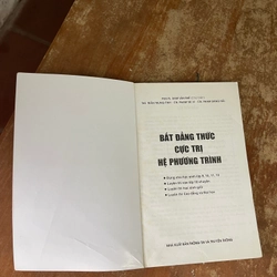 BẤT ĐẲNG THỨC - CỰC TRỊ- HỆ PHƯƠNG TRÌNH-PGS.TS. ĐÀM VĂN NHĨ ( CHỦ BIÊN) 543110