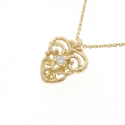 K18YG Dây chuyền kim cương - Hàng hiệu Authentic 858028