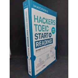 Hackers Toeic Start Reading David Cho mới 90% 2020 HCM0607