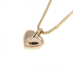 K18PG Dây chuyền hình trái tim kim cương 0.13CT - Hàng hiệu Chính hãng 861286