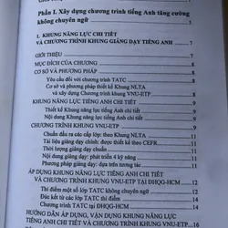 Xây dựng và triển khai chương trình tiếng Anh tăng cường không chuyên ngữ 708080