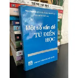 Một số vấn đề từ điển học