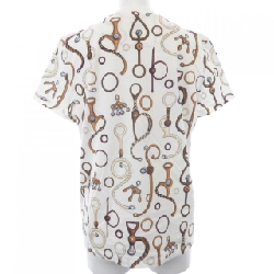 Áo thun HERMES PANOPLIE TOUT CUIR JERSEY 4E4632DN - Hàng hiệu Chính hãng 823347