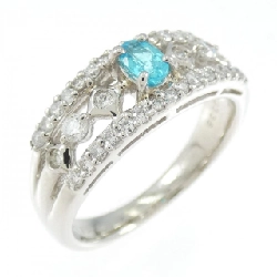 Nhẫn Paraiba Tourmaline PT900 0.18CT