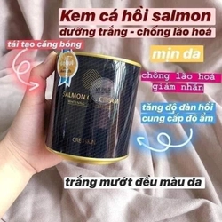 Kem Dưỡng Trắng Da, Chống Lão Hóa Chiết Xuất Dầu Cá Hồi Cre8skin Salmon Oil Hàn hộp 80gr