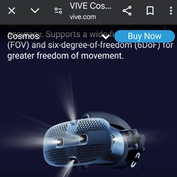 Kính thực tế ảo VR HTC vive cosmos 357608