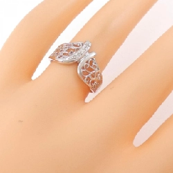 Nhẫn kim cương K18WG 0.03CT - Hàng hiệu Authentic 855100
