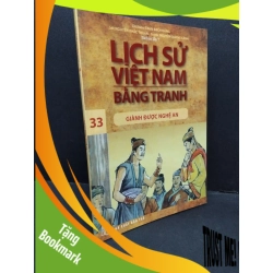 (TẶNG BOOKMARK) Lịch sử Việt Nam bằng tranh tập 33 mới 90% ố bẩn nhẹ 2017 RBK1410 Trần Bạch Đằng LỊCH SỬ - CHÍNH TRỊ - TRIẾT HỌC