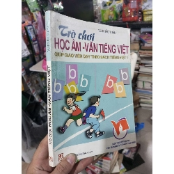 Trò Chơi Học Âm - Vần Tiếng Việt - Vũ Khắc Tuân 2004 mới 80% ố Sách mẹ và bé HCM1004
