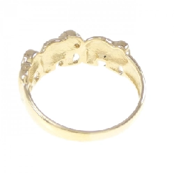 Nhẫn kim cương K18YG hình voi 0.01CT 669265