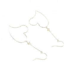 K10YG Bông tai hình trái tim - Hàng hiệu Chính hãng 871813