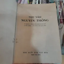 THƠ VĂN NGUYỄN THÔNG 697065