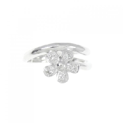 Nhẫn hồng ngọc kim cương K18WG 0.05CT - Hàng hiệu Authentic 856363