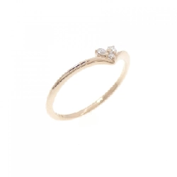 Nhẫn hồng ngọc kim cương 0.08CT - Hàng hiệu Authentic