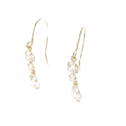 K18YG Bông tai Cubic - Hàng hiệu Chính hãng 870822