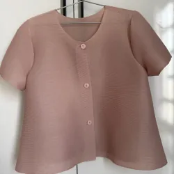 Áo sơ mi vải nhúng cao cấp