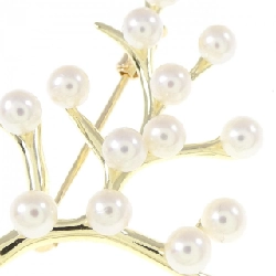 K18YG Ngọc trai Akoya Brooch - Hàng hiệu Chính hãng 872479